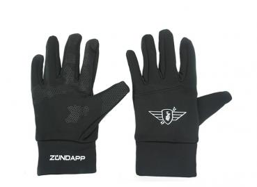 Zündapp Softshell Handschuhe mit Touchfunktion Winter mit Logo