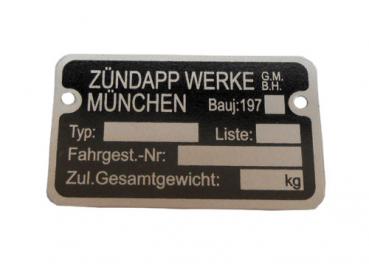 Zündapp® Dienst Leuchs Shop - Zündapp Werbe Schild 40 x 60 cm  Zündapp  Motor 278 Reklame Werkstatt