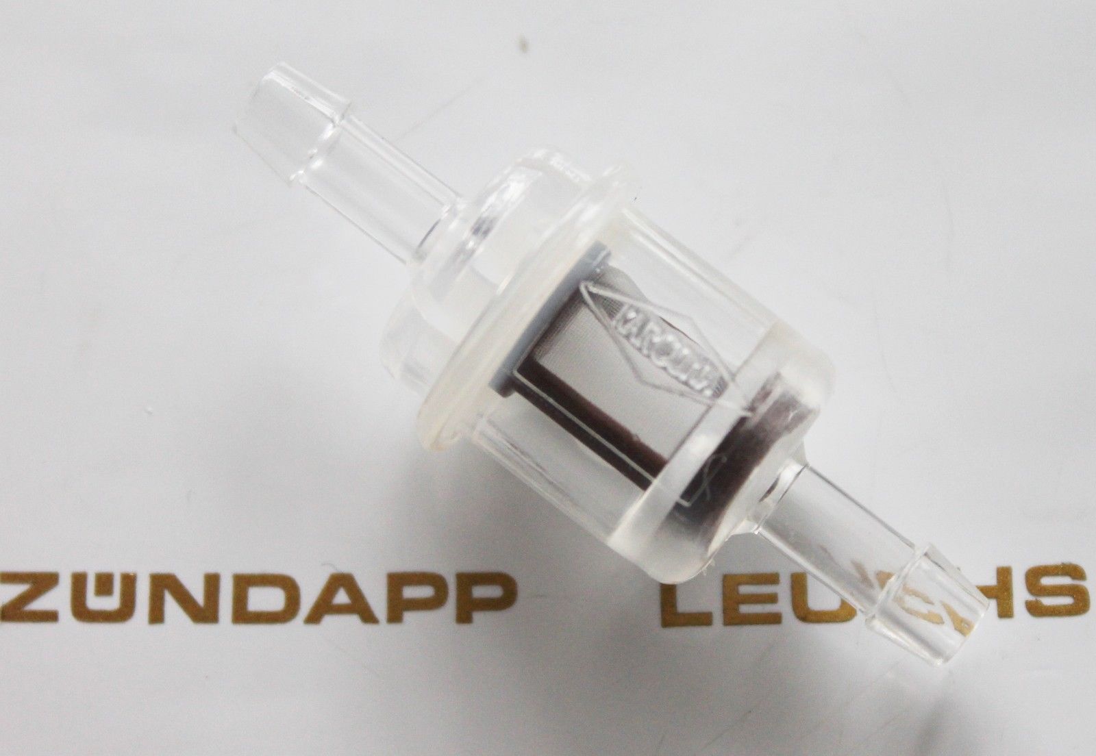 Zündapp® Dienst Leuchs Shop - Original Karcoma Benzinfilter 6mm Anschluss  Made in Germany